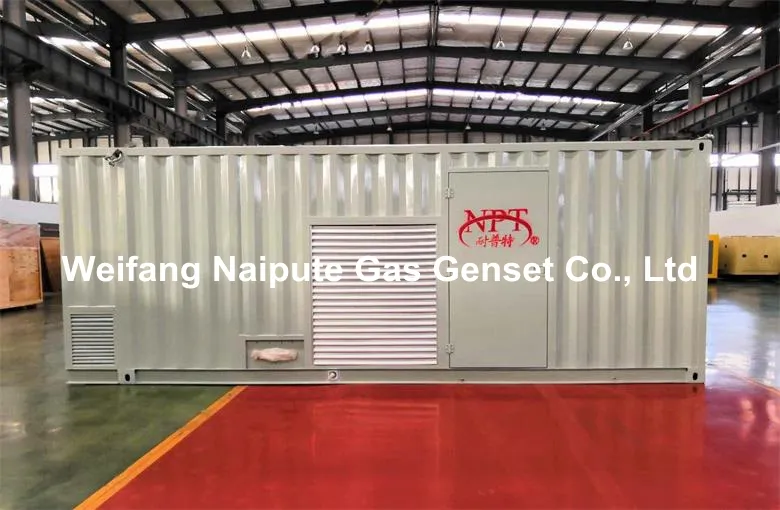 Генератор биогаза CHP, мощный генератор природного газа, 300 кВт, 400 кВт, 500 кВт