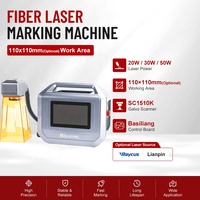 Máquina de Marcado Láser de Fibra Portátil para Etiquetas de Joyería de Acero Inoxidable, Herramientas y Piezas Industriales