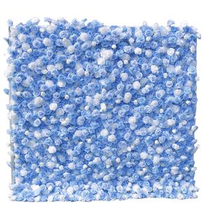 Wholesale Baby Blue <b>Artificial</b> <b>Flower</b> Background Decorative <b>Wall</b> Wedding Baby Shower Wedding Party Fake <b>Flower</b> Decorative <b>Wall</b> - Product Image 5
