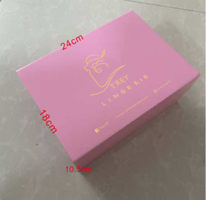 Luxury Custom <strong>Pink</strong> Rigid Cardboard Paper <strong>Gift</strong> Box for Clothing,<strong>gift</strong>, Comestic - Product Image 2