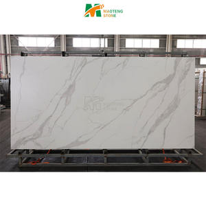 Nuovo Design di lusso di <span class=keywords><strong>grandi</strong></span> dimensioni Beige lastra di porcellana bianco Taj Mahal lastre di pietra sinterizzata <span class=keywords><strong>piastrelle</strong></span> per pavimenti per la progettazione del bagno - Product Image 6