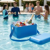 Glacière isotherme portable Woowave 2026 en EVA, durable et populaire, mini-réfrigérateur pour sorties familiales, camping et pique-niques