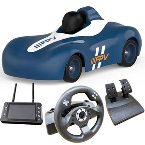 Echtzeit 5.8G Mini FPV 720P Kamera Spy Car 1/28 Hochgeschwindigkeits-Rennwagen mit Echtzeit-Videobild schirm - Product Image 1