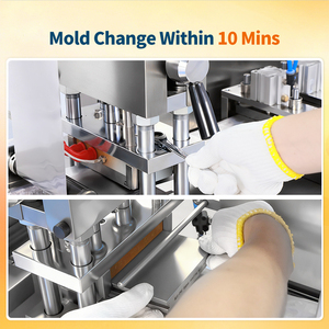 Automatic Tablets Pack DPP88 Candy Softgel Mini Blister Sealing Packing <b>Machines</b> for Capsule/Pill/Tablet - Product Image 3