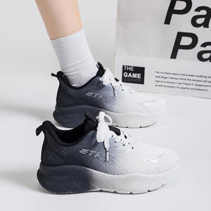 Men's Women Mesh Slip-On Walking <b>Shoes</b> Lightweight Casual Sneakers Non-Slip EVA Cushion Outdoor Sport Cotton Lining <b>Embroidered</b> - Product Image 2