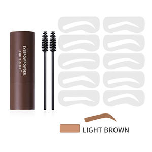 Poudre de finition de délié modifier sourcil façonnage poudre pochoir maquillage Contour poudre sourcils timbre - Product Image 1
