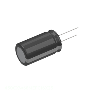 Condensateur original traversant 68 µF CAP ALUM 68UF 20% 450V RADIAL TH 450CXW68MEFC16X25 - Product Image 1