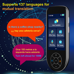 Traductor de Voz de Alta Calidad en Línea, Máquina de Traducción de 137 Idiomas, Traductor Electrónico de Voz Instantáneo Bidireccional Sin Conexión - Product Image 4