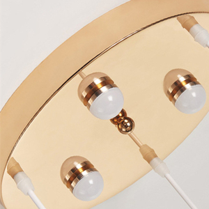E27 Iron <strong>Ceiling</strong> <strong>Light</strong> <strong>3</strong> Heads Crystal Modern Painted 80 Customizable Surface Mounted Pendant Lamp 2-Year Warranty - Product Image 5