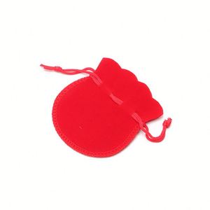 Bolsa de Terciopelo Personalizada de Moda, Bolsa con Cordón, Bolsas de Embalaje para Joyería, Bolsa de Regalo para Boda/Navidad - Product Image 2