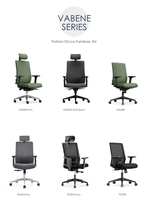 Chaise de bureau ergonomique à dossier mi-haut, chaise de luxe, de Style italien, pour le business