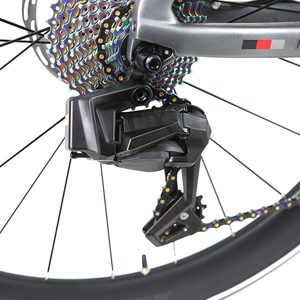 R12 รุ่นเต็มรูปแบบ พร้อมชุดเกียร์ WheelTop EDS TX - 2*12 สปีด ระบบเปลี่ยนเกียร์ไร้สาย ดิสก์เบรกไฮดรอลิก สำหรับการแข่งขัน R12-EDS-2*12S, ล้อคาร์บอน - Product Image 6