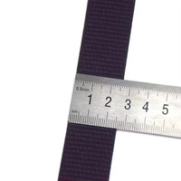 Cinta de Poliéster No Elástica Resistente al Desgaste, Venta Directa de Fábrica, para Correas de Bolsos y Correas para Mascotas