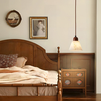 Lustre moderne de luxe en alabâtre artificiel, abat-jour en résine en forme de branche, suspension réglable en hauteur pour salon et chambre à coucher