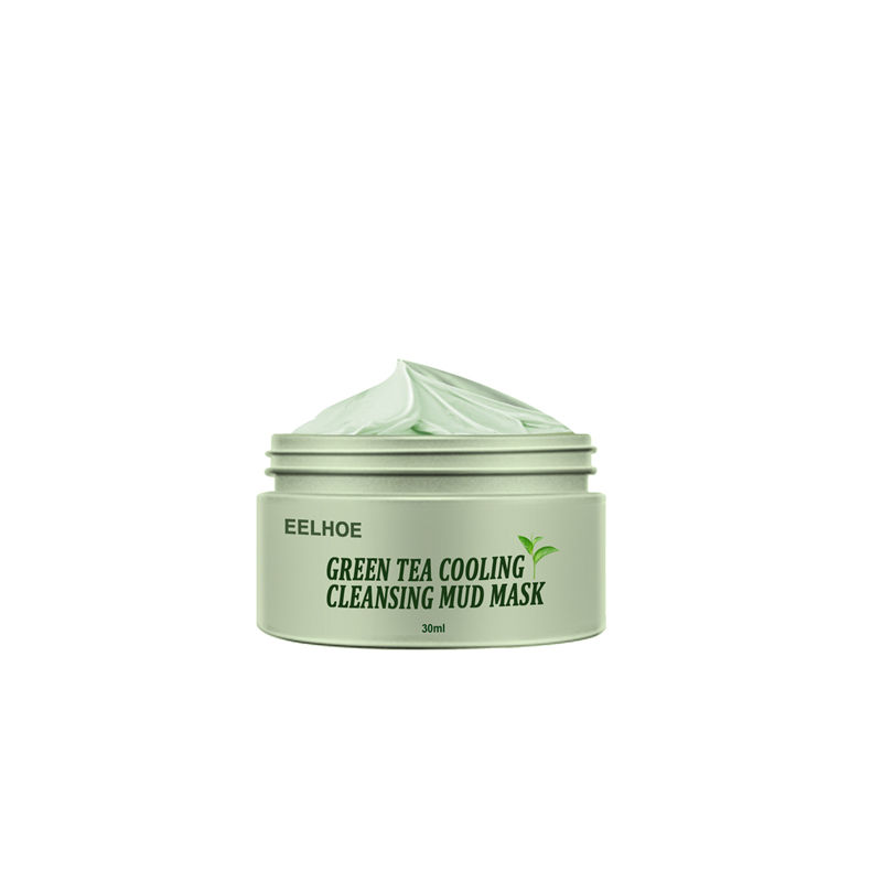 Masque de boue de nettoyage de refroidissement de thé vert