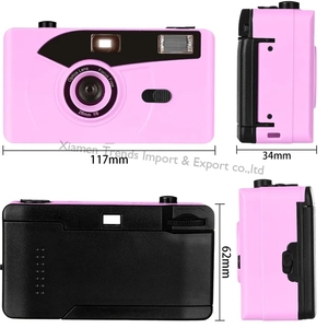 3ème génération Propre logo Colorful Rechargeable 35mm Réutilisable Film Cameras avec Flash Custom <span class=keywords><strong>Kodak</strong></span> <span class=keywords><strong>Vintage</strong></span> Retro Re Usable - Product Image 4