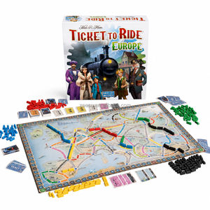 <span class=keywords><strong>Juego</strong></span> <span class=keywords><strong>de</strong></span> Mesa Ticketto Ride Europe 1:1, <span class=keywords><strong>Juego</strong></span> <span class=keywords><strong>de</strong></span> Estrategia <span class=keywords><strong>de</strong></span> Construcción <span class=keywords><strong>de</strong></span> Rutas <span class=keywords><strong>de</strong></span> Trenes, <span class=keywords><strong>Juego</strong></span> <span class=keywords><strong>de</strong></span> Mesa Interactivo Familiar para 2-5 Jugadores - Product Image 2