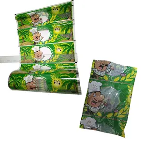 Großhandel custom druck design lebensmittel verpackung kunststoff verbund rolle film lollipop candy wrapper