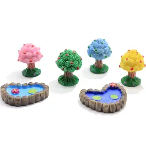 苔藓微景观饰品树脂树DIY组装小摆件玩具批发仙女花园装饰