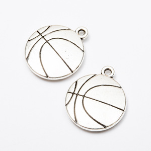 DIY Rétro Alliage Accessoires Sports Basketball Pendentif Bijoux En Gros <span class=keywords><strong>1421</strong></span> - Product Image 6