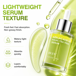 Private Label OEM Azelaic Acid 10 Kojic Tea Tree <b>Serum</b> for Moisturizing Oil Control Refreshing Soothing Nourishing Facial <b>Serum</b> - Product Image 3