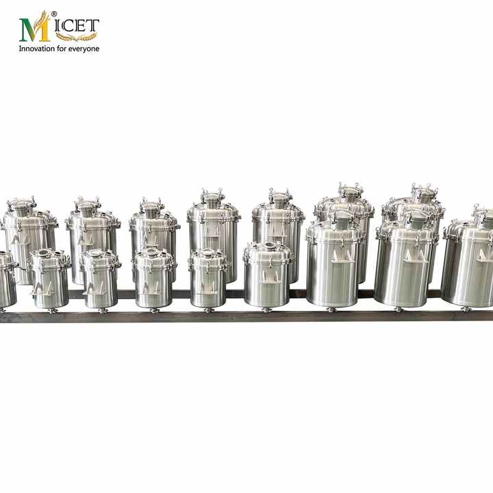 Mircet MICET Customize Storage Tanks Stainless Steel 316L 304 Mirror Polishing ...