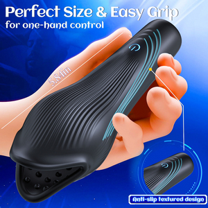 Nouveau masseur intime en silicone pour hommes, dispositif de désensibilisation et de relaxation, massage par aspiration multifonctionnel, jouet personnel pour adultes - Product Image 5