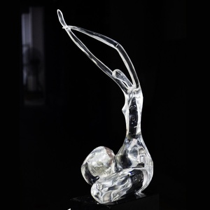 Adornos Decorativos de Resina Transparente para Entrada de Casa y Villa - Escultura Artística Simple y Creativa de Lujo Ligero - Product Image 3