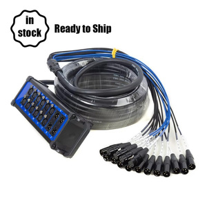 Yinyu SNB03 Factory Wholesale 24ch <strong>XLR</strong> <strong>Microphone</strong> Snake <strong>Cable</strong> Audio Stage Signal Snake <strong>Cable</strong> With Stage Box - Product Image 1