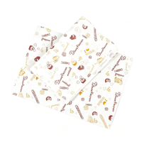 Papier alimentaire absorbant et résistant à la graisse pour frites, burgers, snacks frits, différents plateaux de cuisson et emballages alimentaires
