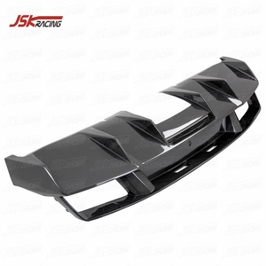 Diffuseur de pare-chocs arrière en fibre de carbone de style SUPERLEGGERA pour LAMBO <span class=keywords><strong>GALLARDO</strong></span> LP550 LP560 LP570 2008-2014 - Product Image 1