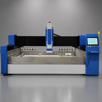 Machine à meuler les bords de verre, découpe automatique de forme, polissage, certifiée CE