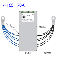 Ant-BMS BT Smart Balance Li-Ion LiFePo4 LTO 18650 Batterie Ebike Protection Board 7S 8S 9S 10S 11S 12S 13S 14S 15S 16S
