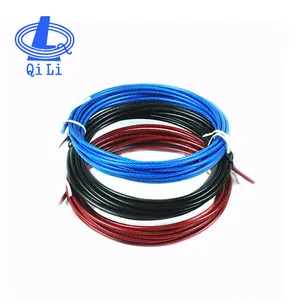 Câble en acier revêtu de nylon certifié ISO90001 pour une utilisation en usine d'équipement de gymnastique
