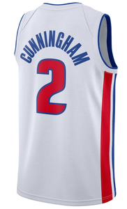 Al Por Mayor, Alta Calidad # 2 <span class=keywords><strong>Cunningham</strong></span> # Camiseta de Baloncesto 0 DUREN, Camiseta Bordada Personalizada - Product Image 2