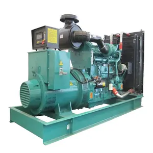 SHX Power Plant 320kw 400kva Low Fuel Consumption Silent Open Type Diesel Engine Generators