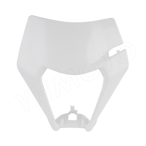 YHMOTO หน้ากากไฟหน้าพลาสติก ABS สำหรับ KTM EXC 2019 2022 สีขาวสีส้มสีดำ - Product Image 3