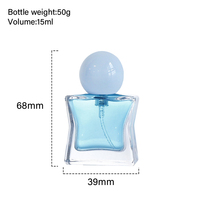 BAIDE Nouveau Design Parfums Unique Poli Mignon Étoile Rechargeable Parfum Irrégulier 15ml Parfum Bouteille Vide