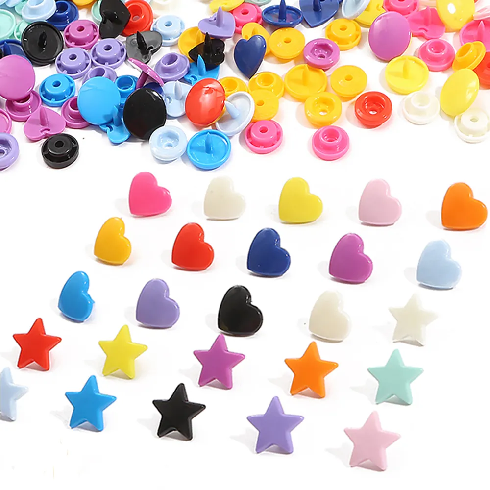 20sets ReplaceT5 Plastic Snap Button Fastener Press Buttons For Baby Clothes Clips Buttons
