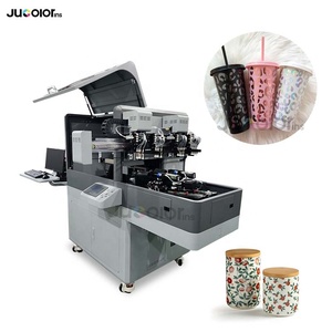 طابعة Jucolor عالية الكفاءة ، أسطوانة درجة ، تعمل بالآشعة البنفسجية للأكواب ، أكواب بلاستيكية - Product Image 3