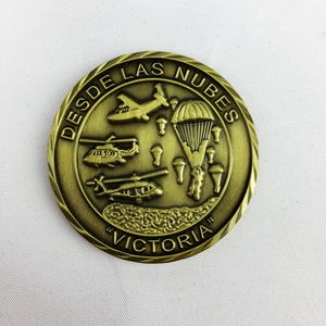 Desain Kustom Logam Campuran Seng Lembut Logam 3D Antik Koin Peringatan Pesawat Koin Peringatan - Product Image 6