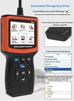 Escáner OBD2 Universal, Detector de Fallas de Automóviles, Lector de Códigos OBD II EOBD, Herramienta de Diagnóstico de Automóviles