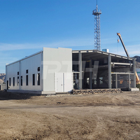 Panneaux sandwich EPS pour structure en acier, entrepôt préfabriqué et bâtiment commercial avec certification CE et design de ferme