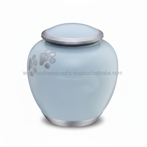 Urnas de latón de alta calidad para gatos y perros, urnas conmemorativas para mascotas funerarias para cenizas de gatos y perros, urnas al por mayor a bajo precio - Product Image 1