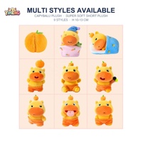 Capybara Pluche Sleutelhanger 10cm 9 Stijlen Schattig Kawaii Zachte Pluche Knuffels Dieren Speelgoed Mascot Tas Charm Sleutelhanger Groothandel Cadeau Speelgoed