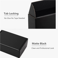 Boîte d'abonnement personnalisée en carton ondulé, emballage type coquille pour perruques, produits de beauté, soins de la peau, cosmétiques, maquillage, coffret cadeau