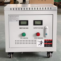 Transformateur d'isolement triphasé à bobinage triple de type sec 15 KVA 380V/415V/480V Primaire 380V/440V Secondaire Applications d'exportation