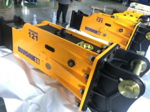 หัวเจาะไฮดรอลิก SOOSAN รุ่น SB121 แบบเงียบ สำหรับงานเจาะหินและคอนกรีต ขนาด 165 มม. พร้อมค้อน  รับประกันหนึ่งปี สำหรับรถขุดขนาด 28-35 ตัน - Product Image 3