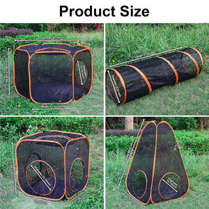 Groothandel Opvouwbare Kat <span class=keywords><strong>Tunnel</strong></span> Kat Speelgoed <span class=keywords><strong>Tunnel</strong></span> Duurzame Interactieve Buiten Pet Tent - Product Image 2