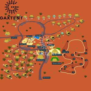 Tenda a cupola evento pinnacolo padiglione tenda geodetica ecologico usato 4M 3x3 tende gonfiabili all'aperto campeggio - Product Image 6